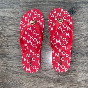 Red MICHAEL Michael Kors Sandals
